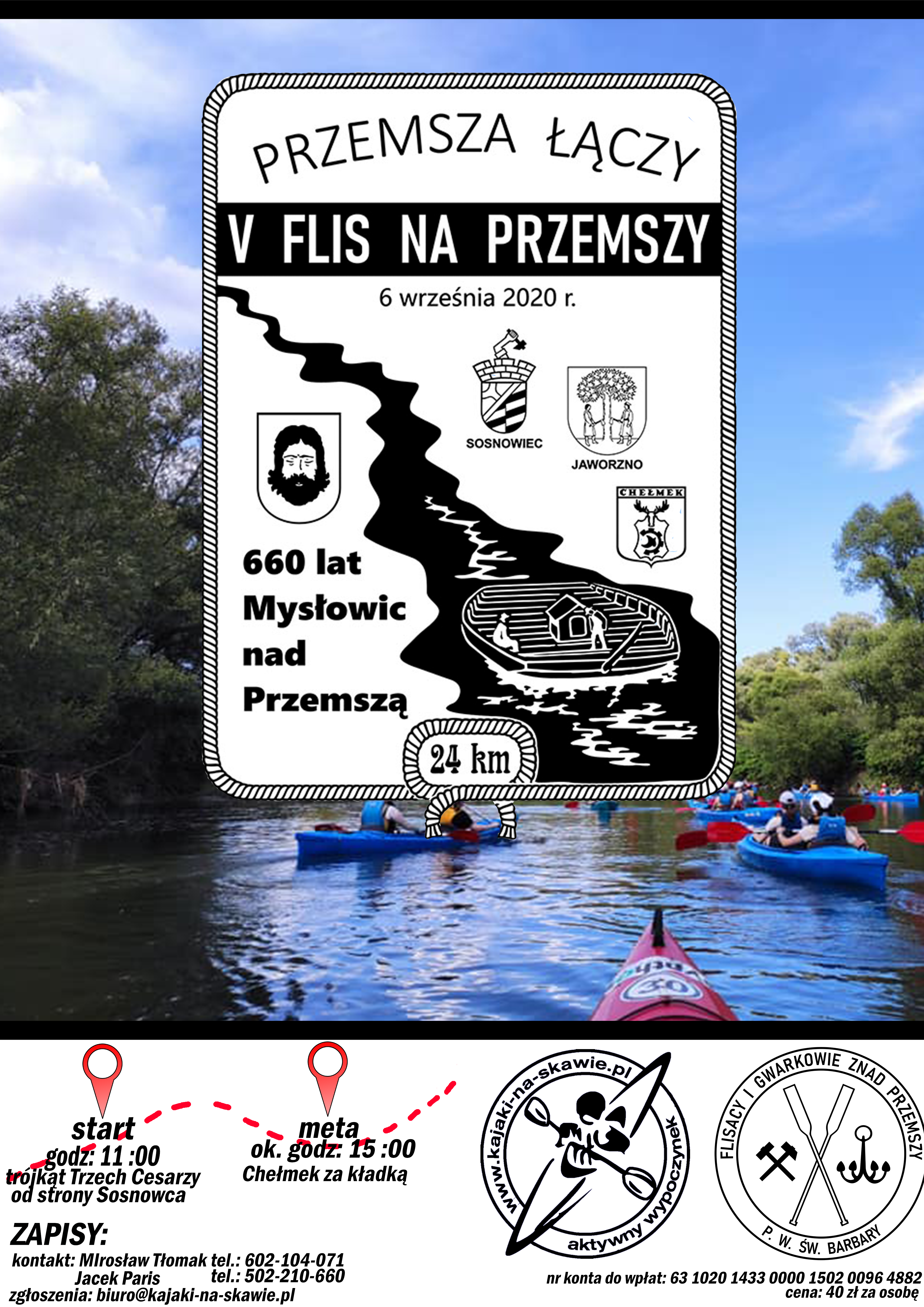 Przemsza Łączy - V Flis na Przemszy