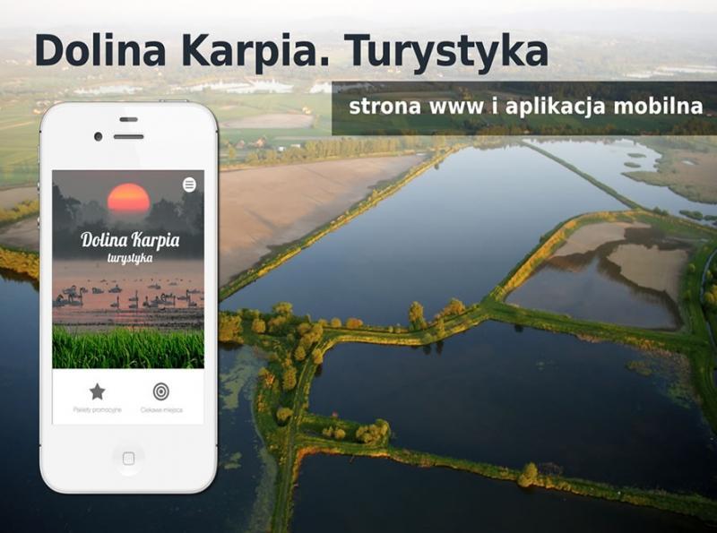 Aplikacja mobilna "Dolina Karpia"