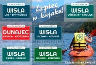 Kalendarz spływów na lipiec 2017